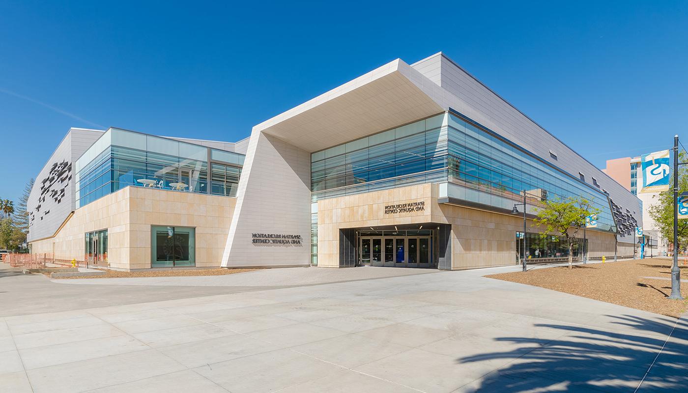 Exterior Image of Spartan Recreation and Aquatic Center.